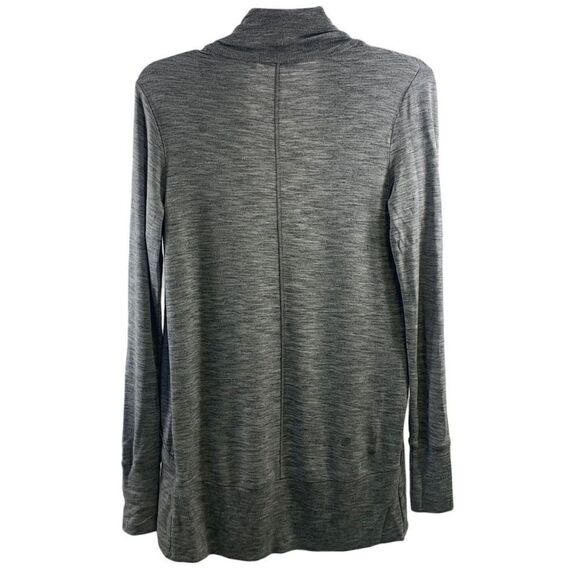 Athleta Gray Waterfall Cardigan Size XXS - Picture 2 of 8